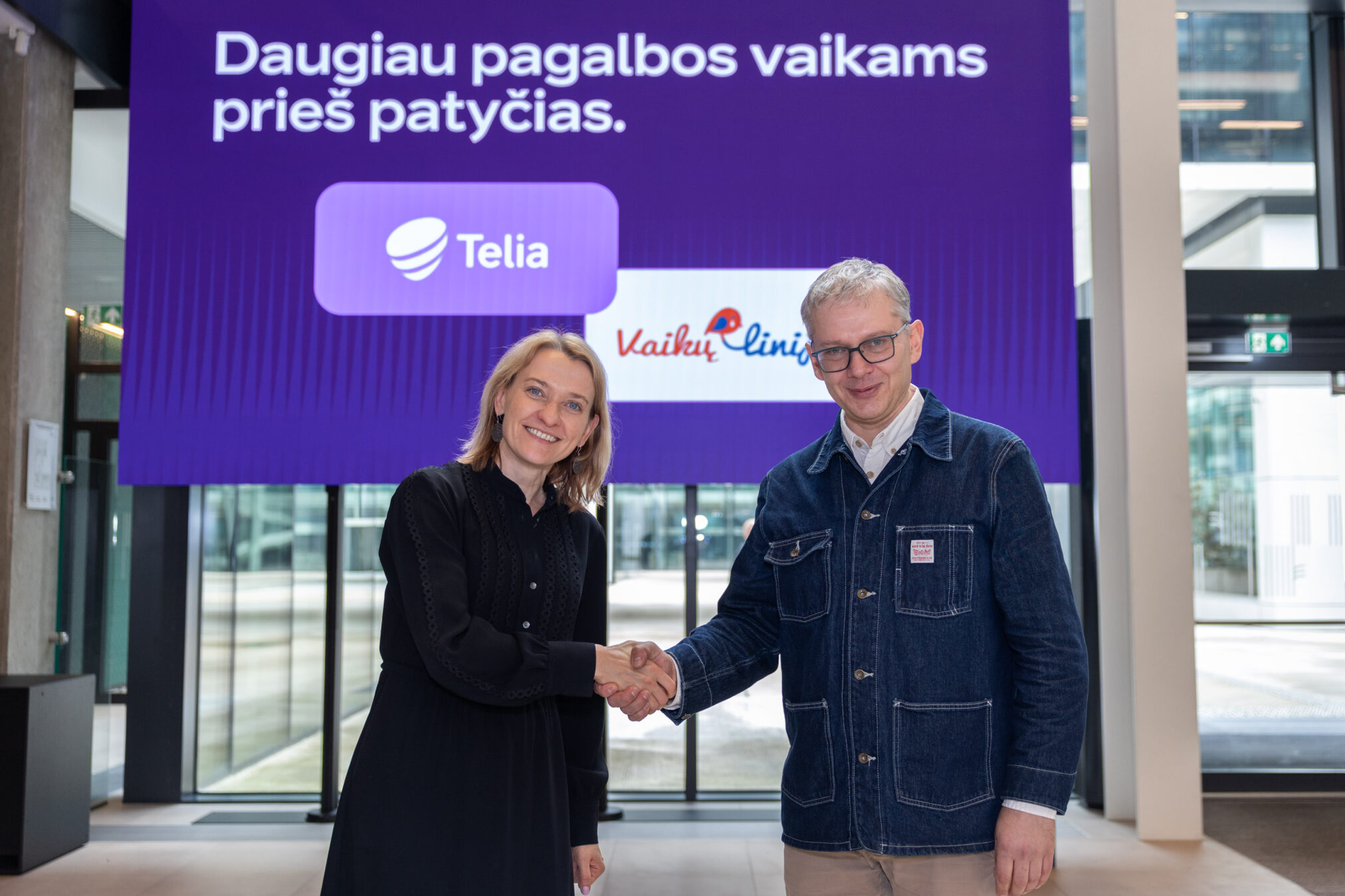 Giedrė Kaminskaitė-Salters ir Robertas Povilaitis
